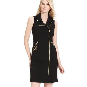 Calvin Klein Sexy Biker Chic Dress